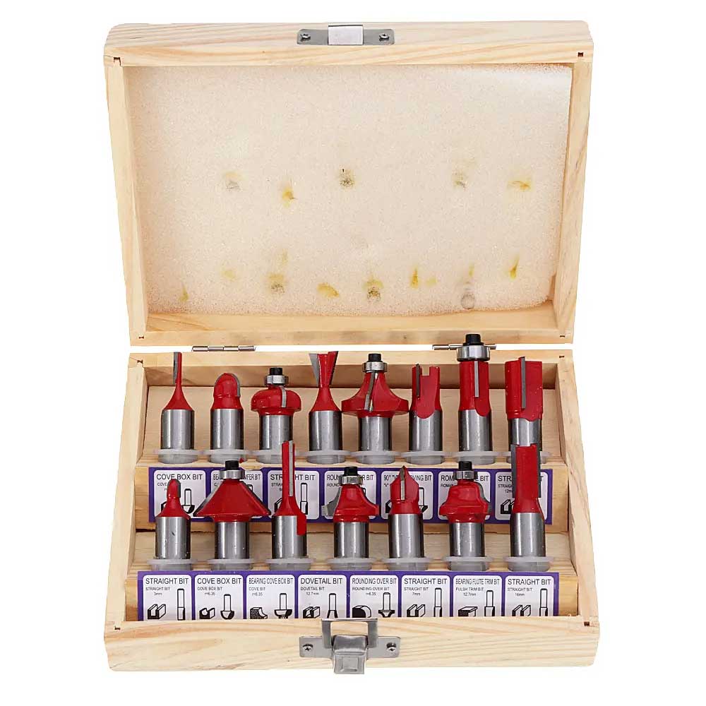Т.С.Т. Настройка маршрутизатора A15pcs (12,7 мм хвостовика)